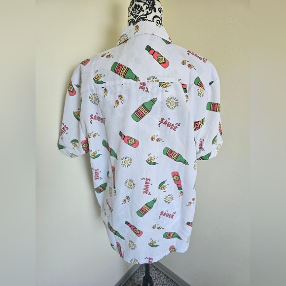 Level Ten Novelty Hot Sauce Button Down - Picture 3 of 9